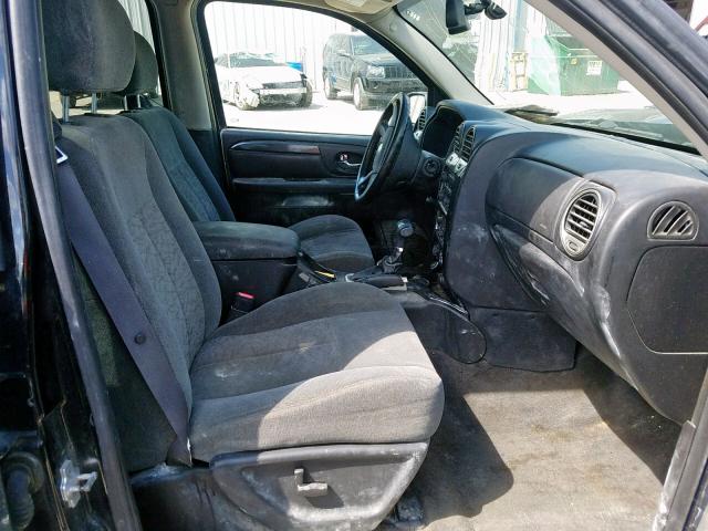 1GKDT13S562197096 - 2006 GMC ENVOY BLACK photo 5