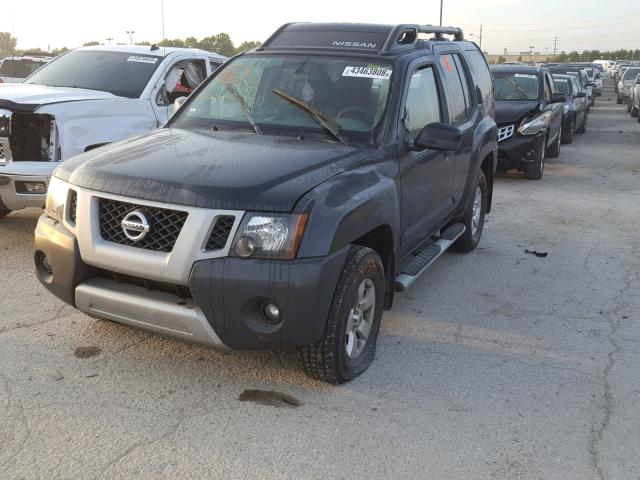 5N1AN0NW0DN819890 - 2013 NISSAN XTERRA X CHARCOAL photo 2