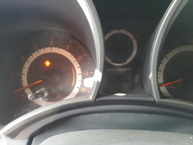 JTKJF5C75D3057607 - 2013 TOYOTA SCION TC ნაცრისფერი ფოტო 8