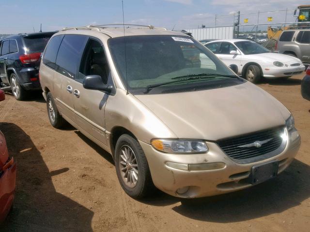 1C4GP64L3XB921970 - 1999 CHRYSLER TOWN & COU GOLD photo 1