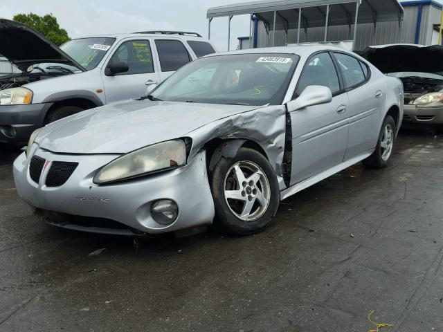 2G2WP522341145243 - 2004 PONTIAC GRAND PRIX SILVER photo 2