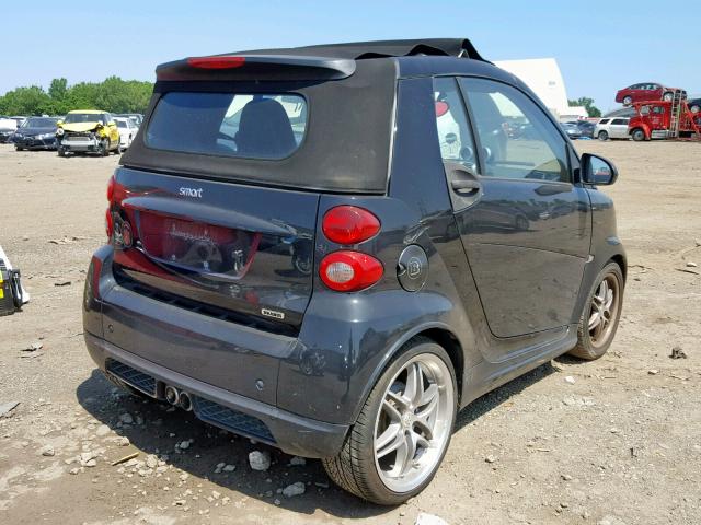 WMEEK31X49K258375 - 2009 SMART FORTWO PAS 黑色 照片 4