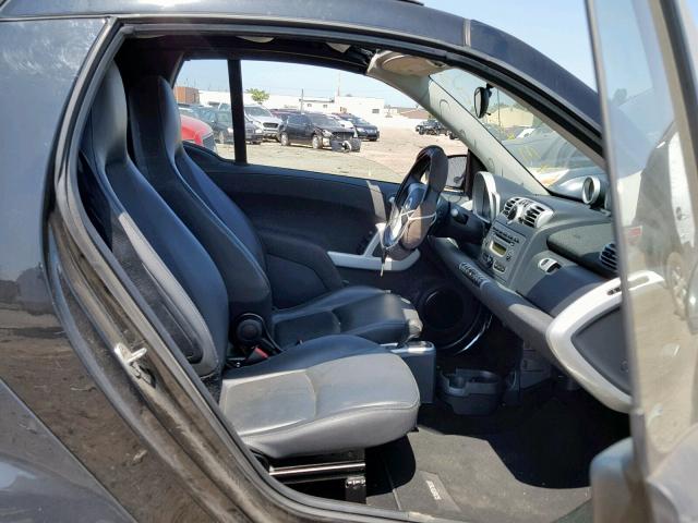 WMEEK31X49K258375 - 2009 SMART FORTWO PAS 黑色 照片 5