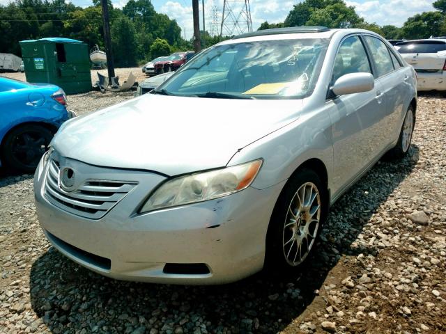 4T1BE46K07U531773 - 2007 TOYOTA CAMRY NEW SILVER photo 2