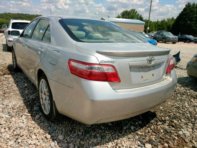 4T1BE46K07U531773 - 2007 TOYOTA CAMRY NEW SILVER photo 3
