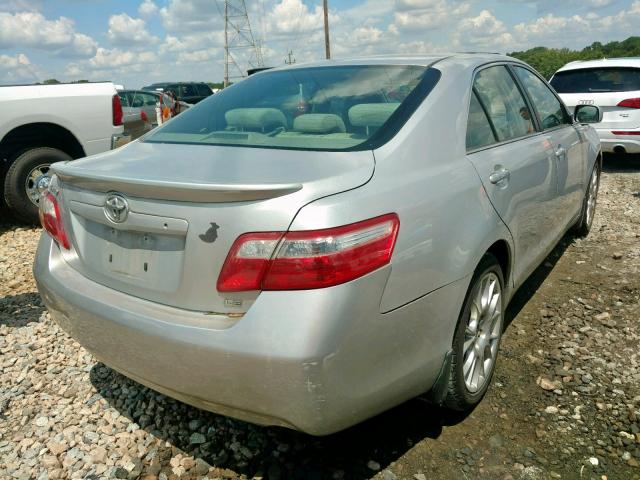 4T1BE46K07U531773 - 2007 TOYOTA CAMRY NEW SILVER photo 4