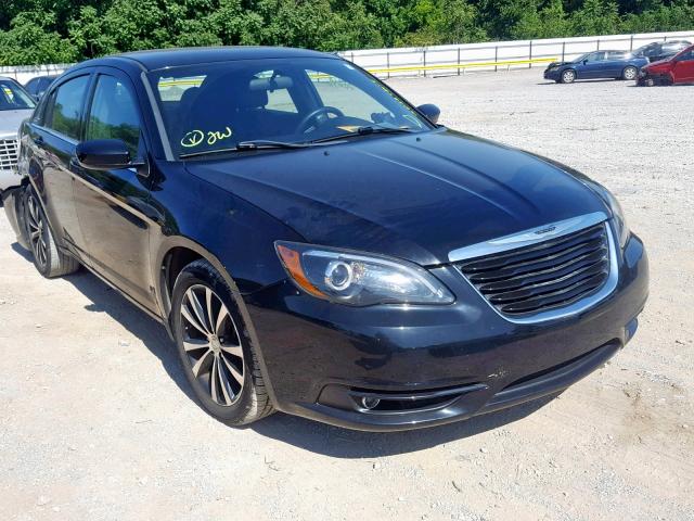 1C3CCBBG1CN307439 - 2012 CHRYSLER 200 TOURIN BLACK photo 1