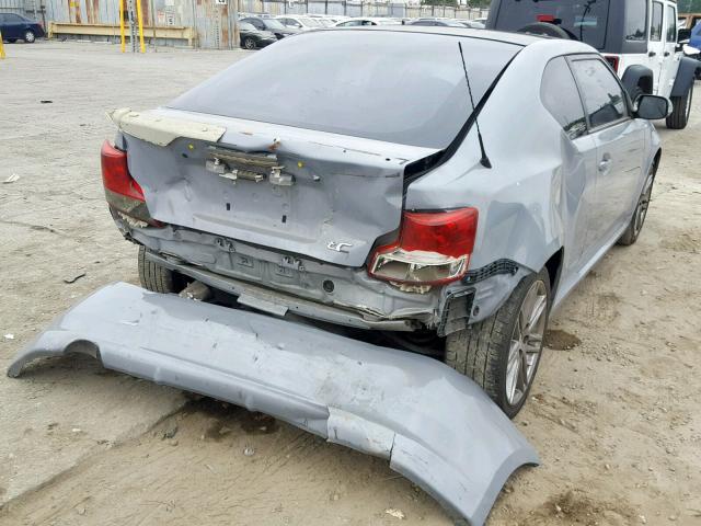 JTKJF5C74C3024838 - 2012 TOYOTA SCION TC ნაცრისფერი ფოტო 4