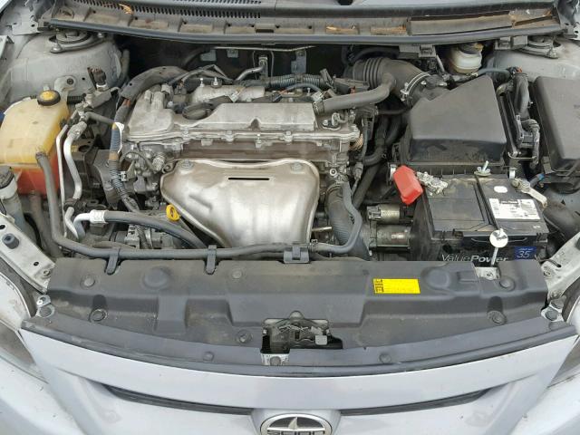 JTKJF5C74C3024838 - 2012 TOYOTA SCION TC ნაცრისფერი ფოტო 7