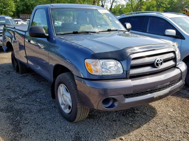 5TBJU32165S451852 - 2005 TOYOTA TUNDRA BLUE photo 1