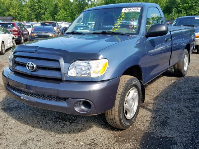 5TBJU32165S451852 - 2005 TOYOTA TUNDRA BLUE photo 2