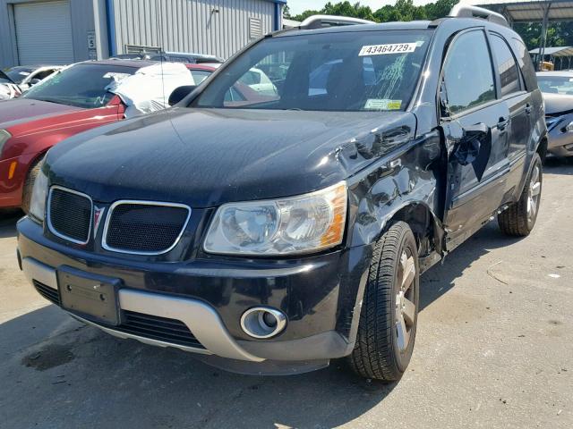 2CKDL63F466117715 - 2006 PONTIAC TORRENT BLACK photo 2