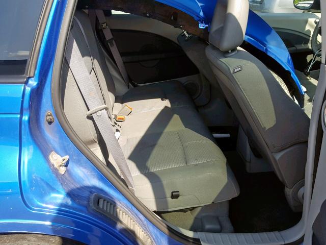 3A8FY68866T239508 - 2006 CHRYSLER PT CRUISER BLUE photo 6