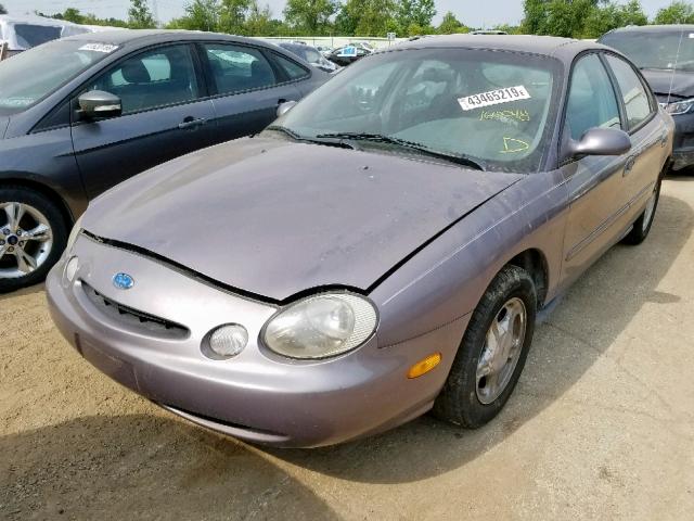 1FALP52U3TG318184 - 1996 FORD TAURUS GL GRAY photo 2