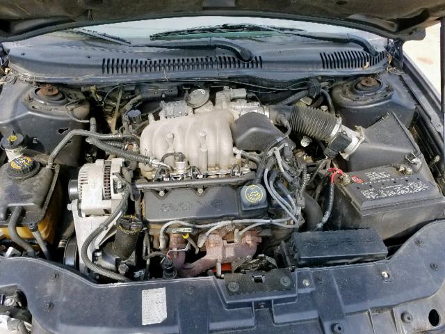 1FALP52U3TG318184 - 1996 FORD TAURUS GL GRAY photo 7