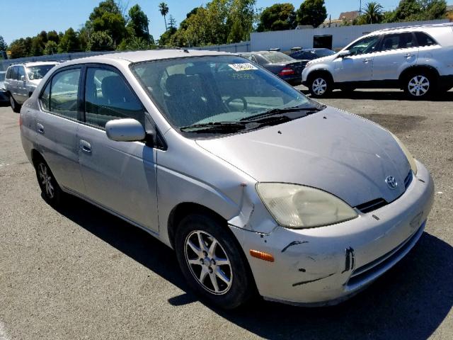 JT2BK18U420069964 - 2002 TOYOTA PRIUS SILVER photo 1