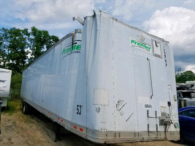 1GRAA06253T003902 - 2003 GREAT DANE TRAILER TRAILER WHITE photo 1