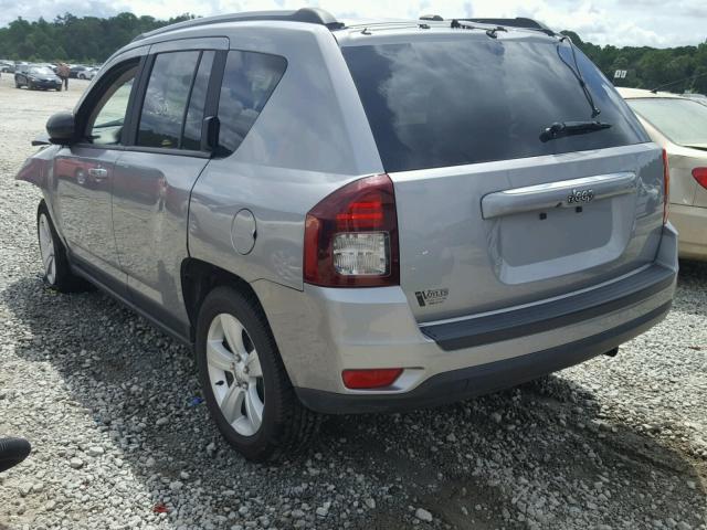 1C4NJCBB4GD590743 - 2016 JEEP COMPASS SP 银色 照片 3