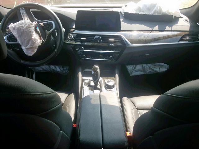 WBAJB9C5XJB035528 - 2018 BMW M550XI GRAY photo 9