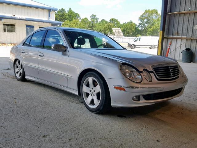 WDBUF56J96A807891 - 2006 MERCEDES-BENZ E 350 SILVER photo 1