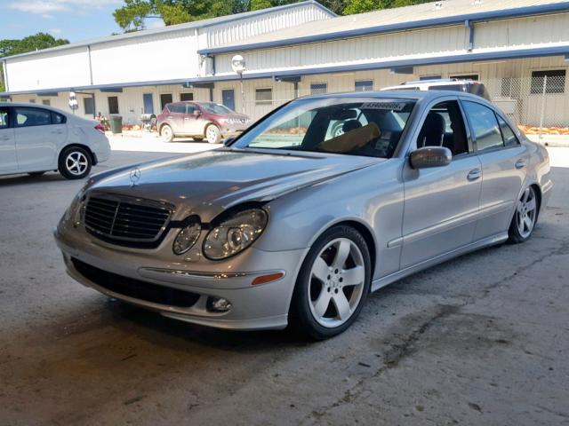 WDBUF56J96A807891 - 2006 MERCEDES-BENZ E 350 SILVER photo 2