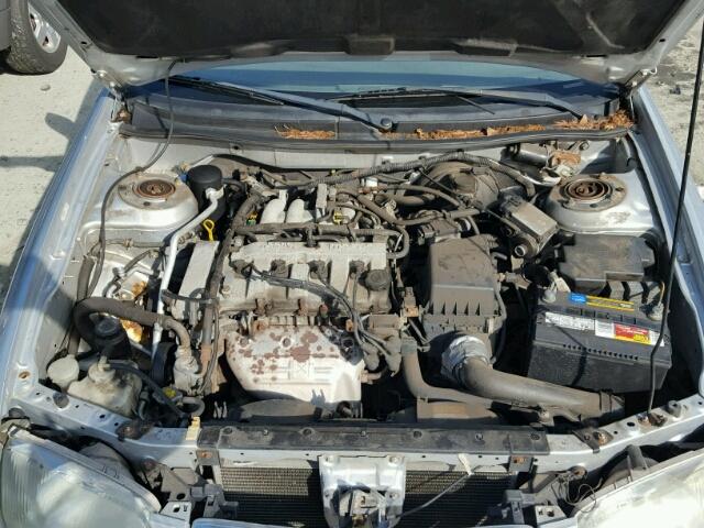 1YVGF22C325291528 - 2002 MAZDA 626 LX SILVER photo 7