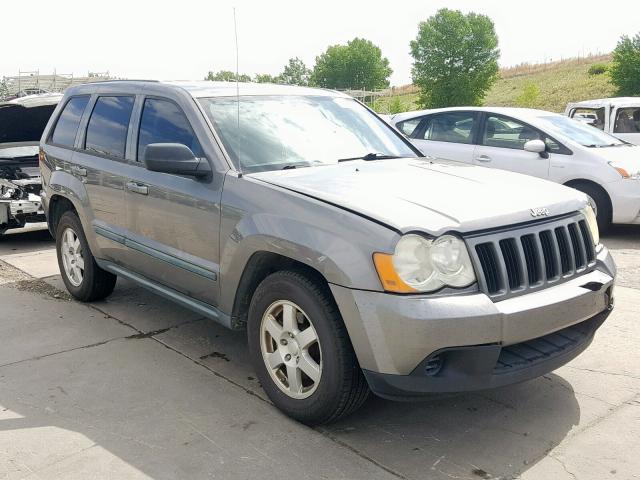 1J8GS48K48C113880 - 2008 JEEP GRAND CHER GRAY photo 1