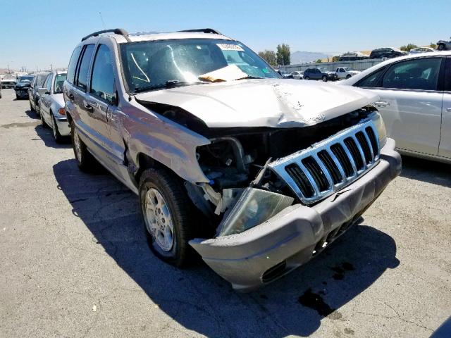 1J4GW48S83C606590 - 2003 JEEP GRAND CHER GRAY photo 1