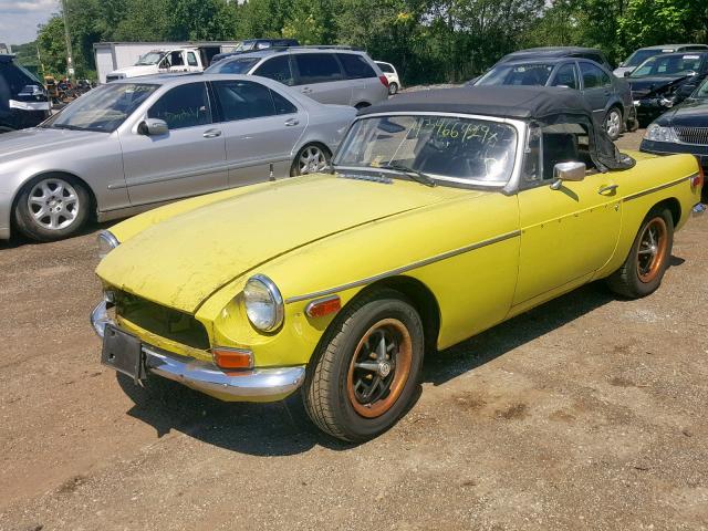 GHN5EU347775G - 1974 MG MGB YELLOW photo 2