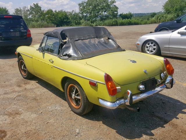 GHN5EU347775G - 1974 MG MGB YELLOW photo 3