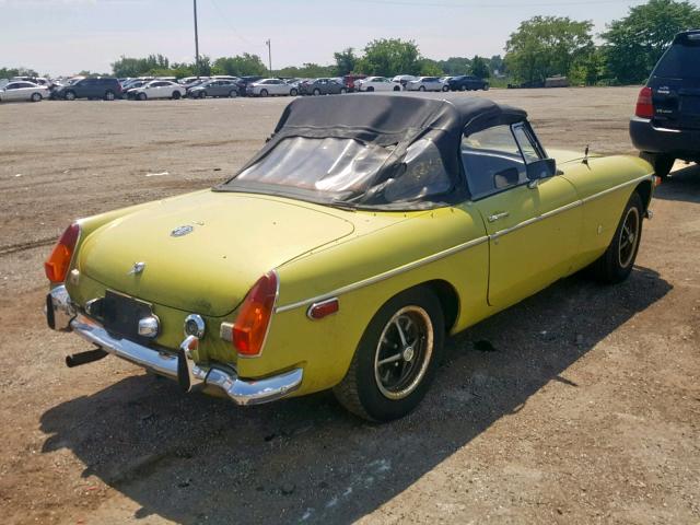 GHN5EU347775G - 1974 MG MGB YELLOW photo 4