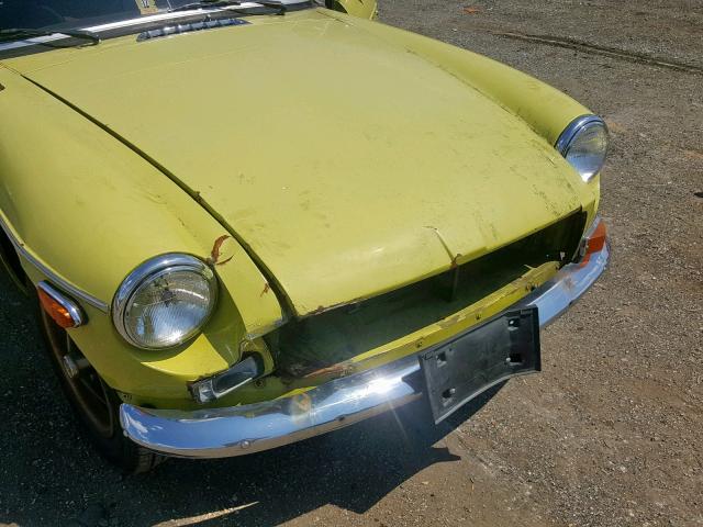 GHN5EU347775G - 1974 MG MGB YELLOW photo 9