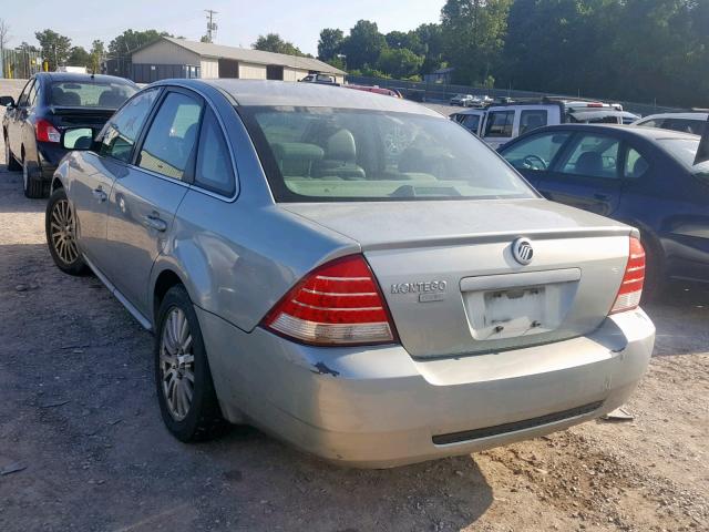 1MEFM42116G615733 - 2006 MERCURY MONTEGO PR ვერცხლისფერი ფოტო 3