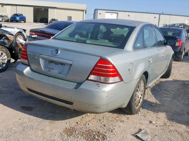 1MEFM42116G615733 - 2006 MERCURY MONTEGO PR ვერცხლისფერი ფოტო 4