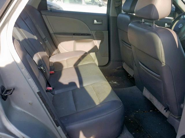 1MEFM42116G615733 - 2006 MERCURY MONTEGO PR ვერცხლისფერი ფოტო 6