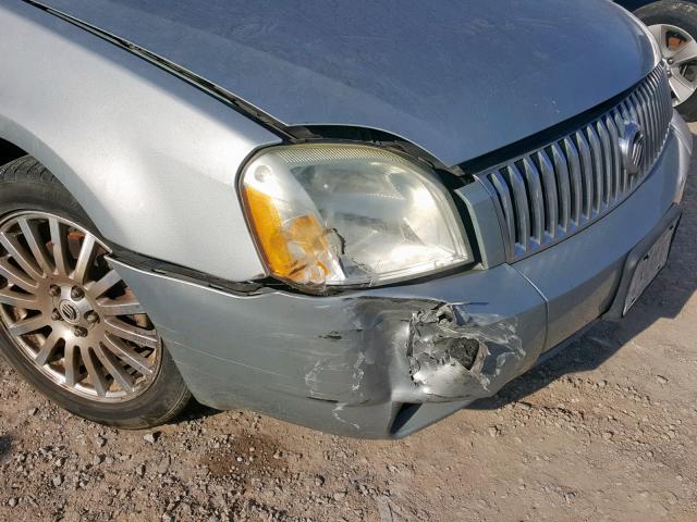 1MEFM42116G615733 - 2006 MERCURY MONTEGO PR ვერცხლისფერი ფოტო 9