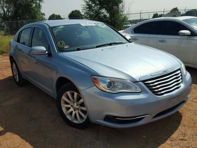 1C3CCBBB4CN138327 - 2012 CHRYSLER 200 TOURIN BLUE photo 1