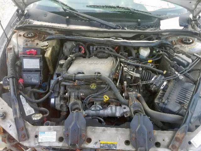 2G1WF52E829120192 - 2002 CHEVROLET IMPALA SILVER photo 7