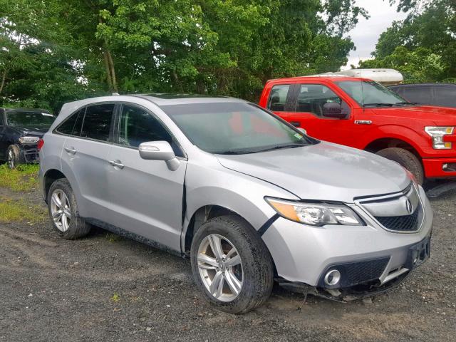 5J8TB4H56FL009244 - 2015 ACURA RDX TECHNO SILVER photo 1