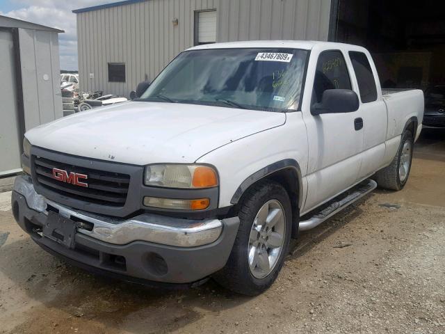 1GTEC19V87Z136626 - 2007 GMC NEW SIERRA WHITE photo 2