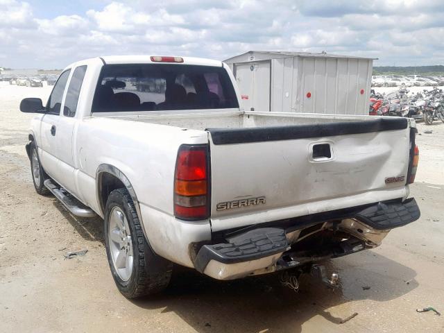 1GTEC19V87Z136626 - 2007 GMC NEW SIERRA WHITE photo 3