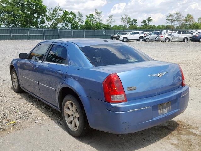 2C3KA53G47H747283 - 2007 CHRYSLER 300 TOURIN BLUE photo 3