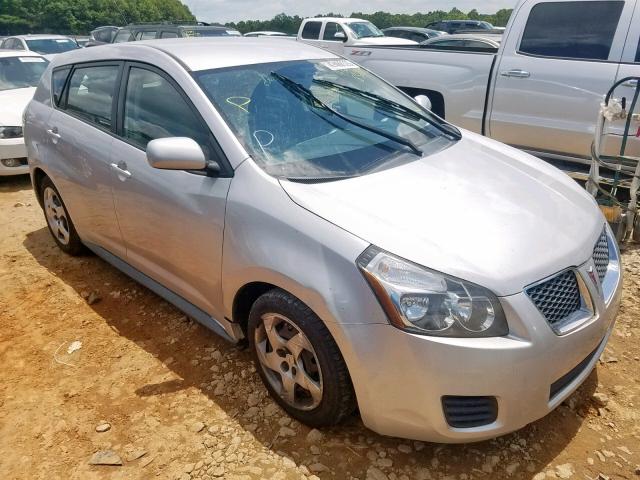 5Y2SP6E89AZ412551 - 2010 PONTIAC VIBE SILVER photo 1