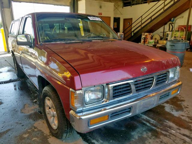 1N6SD16S0TC355360 - 1996 NISSAN TRUCK KING MAROON photo 1