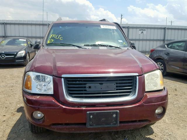 1GKES16S236230546 - 2003 GMC ENVOY XL BURGUNDY photo 9