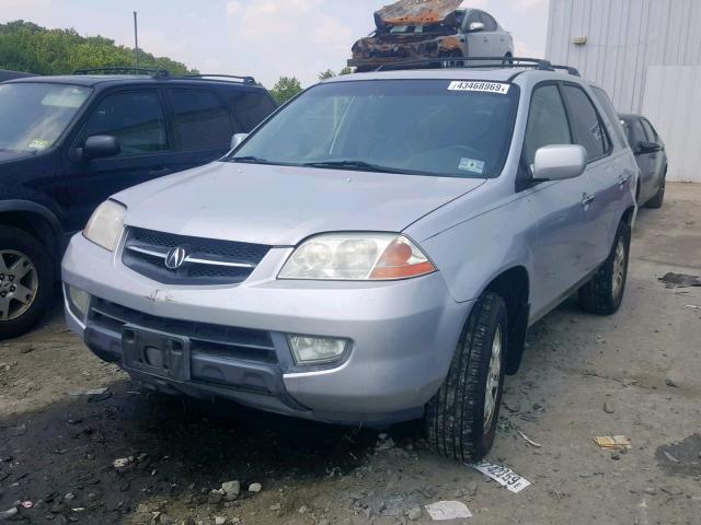 2HNYD18933H532515 - 2003 ACURA MDX TOURIN SILVER photo 2