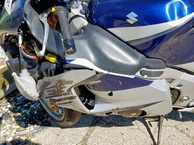 JS1GW71A752106058 - 2005 SUZUKI GSX1300 RK BLUE photo 7