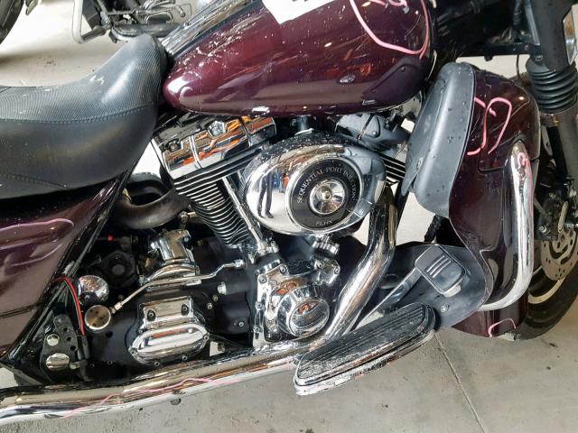 1HD1KBW106Y615778 - 2006 HARLEY-DAVIDSON FLHXI BURGUNDY photo 7