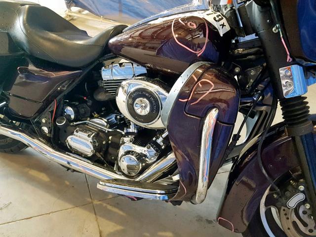 1HD1KBW106Y615778 - 2006 HARLEY-DAVIDSON FLHXI BURGUNDY photo 9