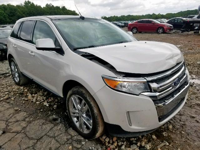 2FMDK3KC3BBA04948 - 2011 FORD EDGE LIMIT WHITE photo 1